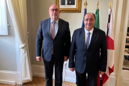Посланик  Иван Найденов се срещна с президента на Асоциацията на предприемачите на регион Алгарве